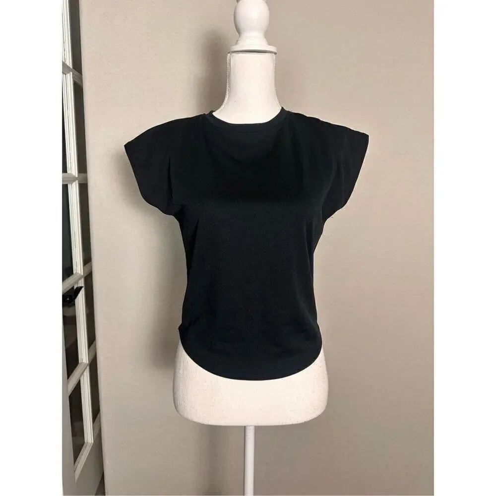 NWT H&M Move Black Soft Workout Tank Top Size 8